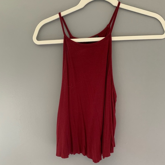 Urban Episode Maroon Tank Top - Picture 1 of 3